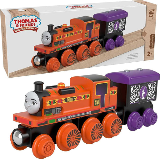 Fisher-Price - Price - Thomas And Friends - Wood Engine & Car - Large - Nia - Limolin 