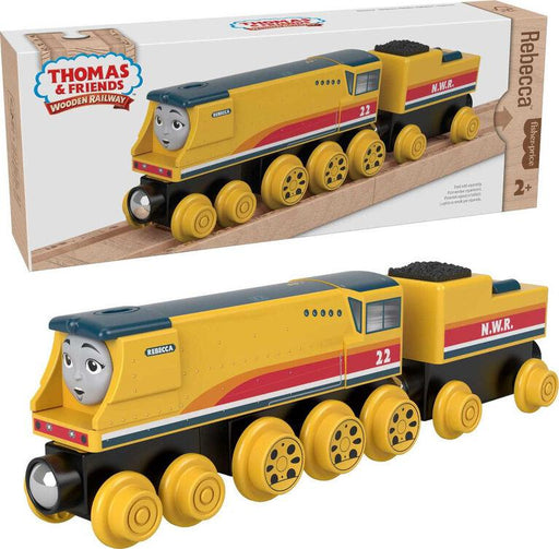 Fisher-Price - Price - Thomas And Friends - Wood Engine & Car - Large - Rebecca - Limolin 