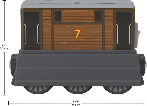 Fisher-Price - Price - Thomas And Friends - Wood Engine & Car - Small - Toby - Limolin 