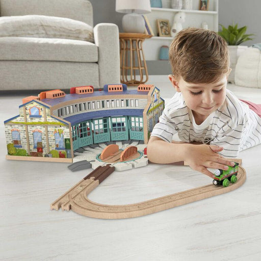 Fisher-Price - Price - Thomas And Friends - Wood Tidmouth Sheds - Limolin 