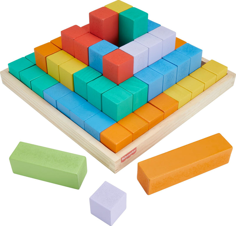 Fisher-Price - Price - Wood - Blocks Pyramid - Limolin 