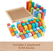 Fisher-Price - Price - Wood - Blocks Pyramid - Limolin 