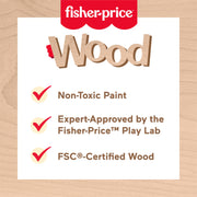 Fisher-Price - Price - Wood - Shape Stacker - Limolin 