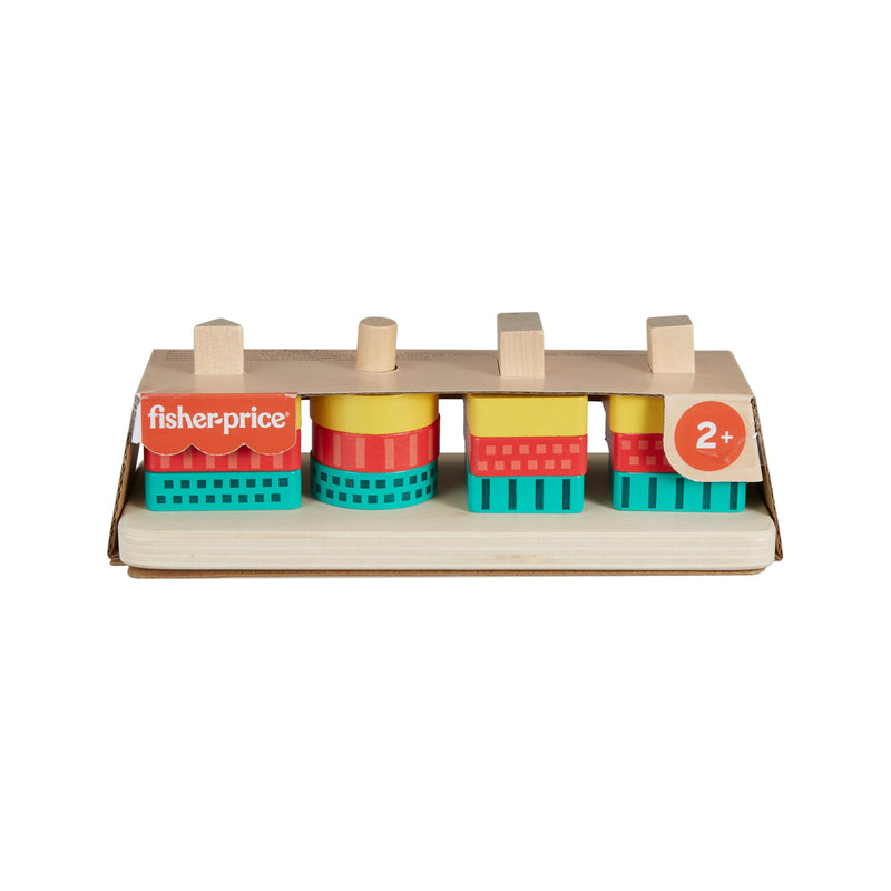 Fisher-Price - Price - Wood - Shape Stacker - Limolin 