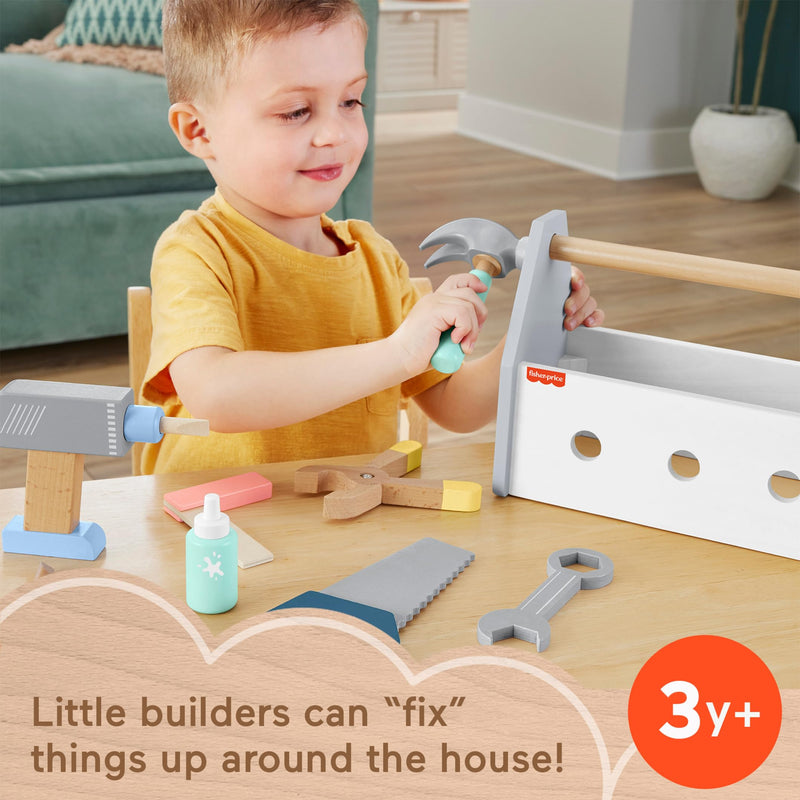 Fisher-Price - Price - Wooden Tool Box - Limolin 