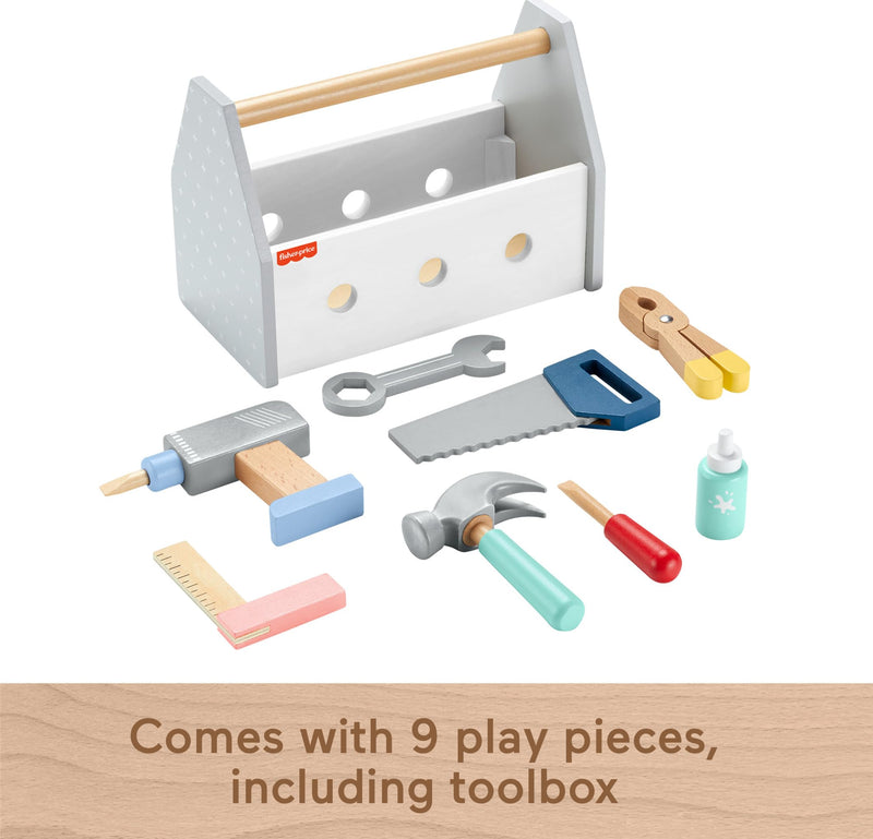 Fisher-Price - Price - Wooden Tool Box - Limolin 
