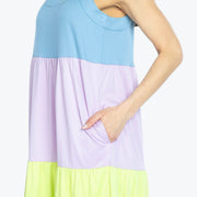 LUG - Flare Colorblock Dress