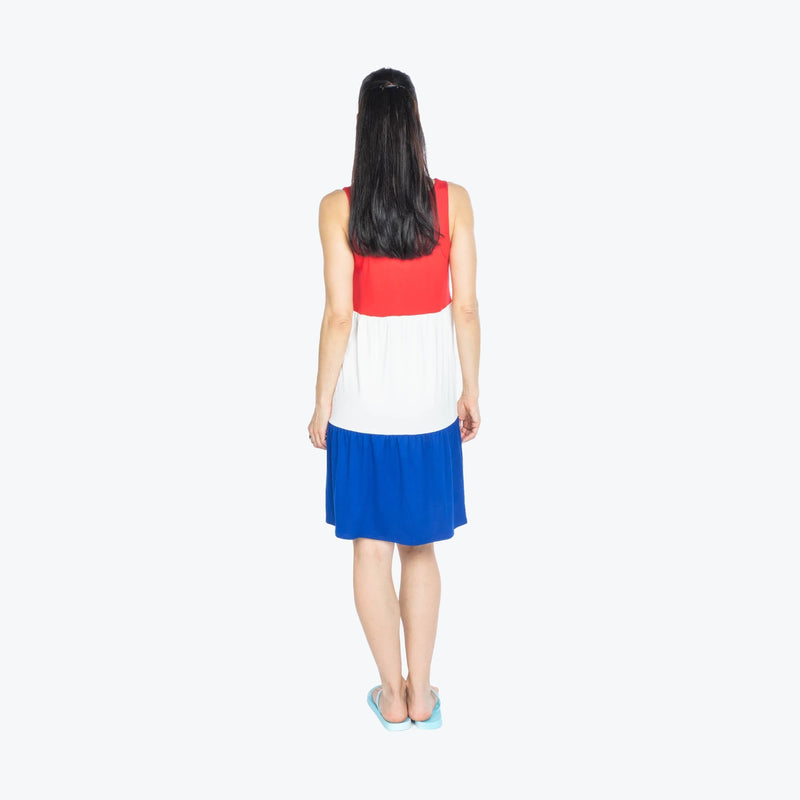 LUG - Flare Colorblock Dress