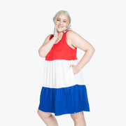 LUG - Flare Colorblock Dress