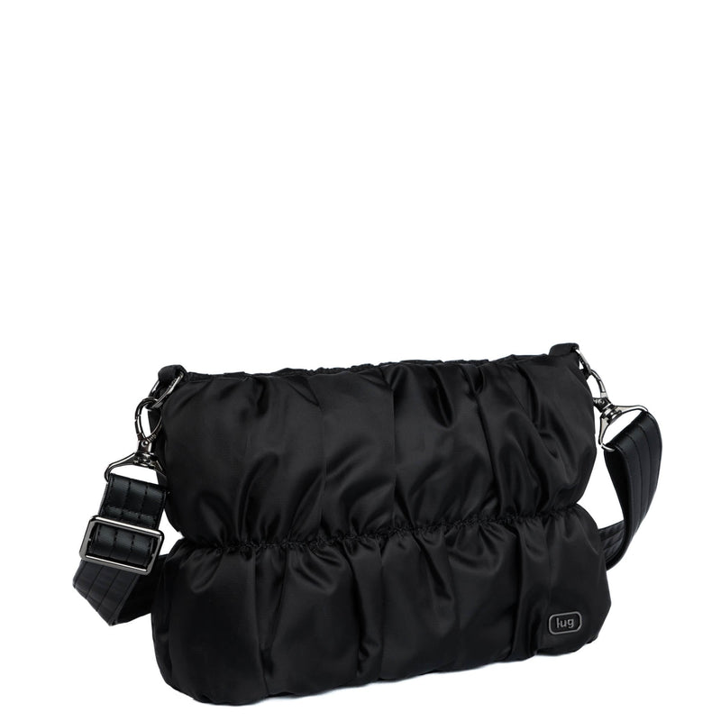 LUG - Flounce Ruched Crossbody Bag