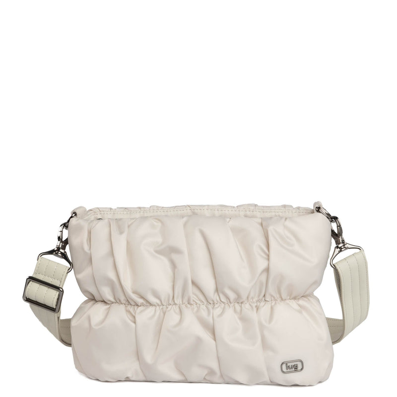 LUG - Flounce Ruched Crossbody Bag