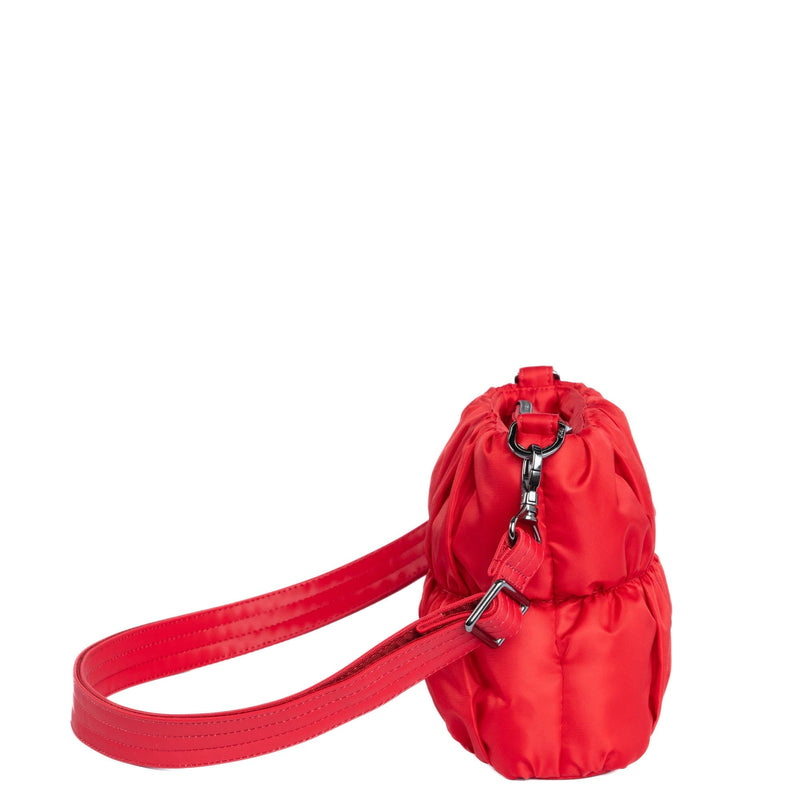 LUG - Flounce Ruched Crossbody Bag