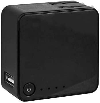 Fuse - Wall Charger 1 Port 31Amp Usb-A With 2600Mah Powerbank Black - Limolin 