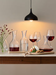 LSA - Wine - Water & Wine Carafe Set with Oak Base | 1.2 L / 1.4 L - detail or setting view