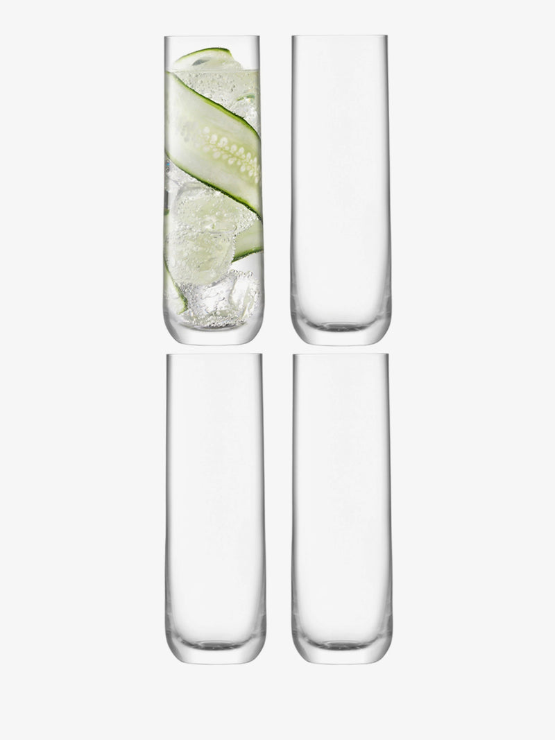 LSA - Borough - Highball Glasses (Set of 4) | 420 mL