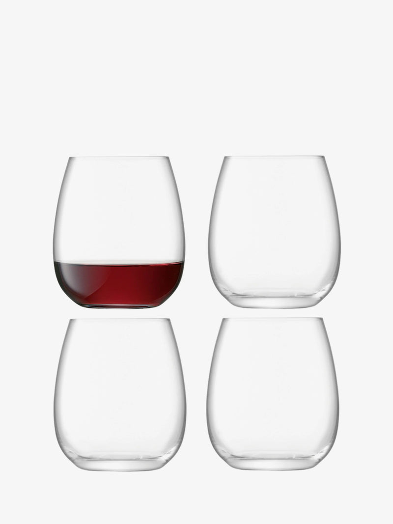 LSA - Borough - Stemless Glasses (Set of 4) | 455 mL