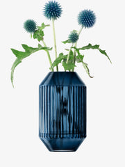 LSA - Rotunda - Vase | H15 cm - Sapphire - detail or setting view