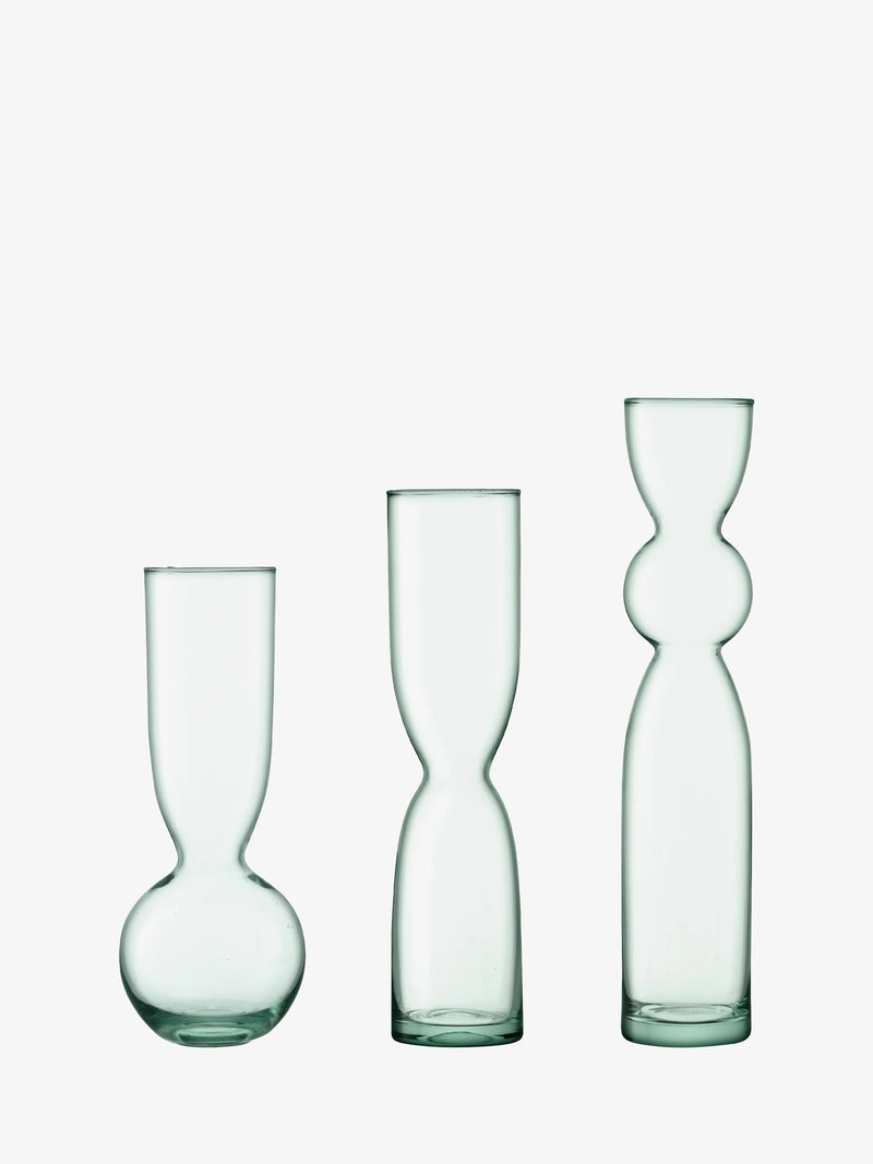 LSA - Canopy - Trio Vase Set | H25 cm / H30 cm / H35 cm