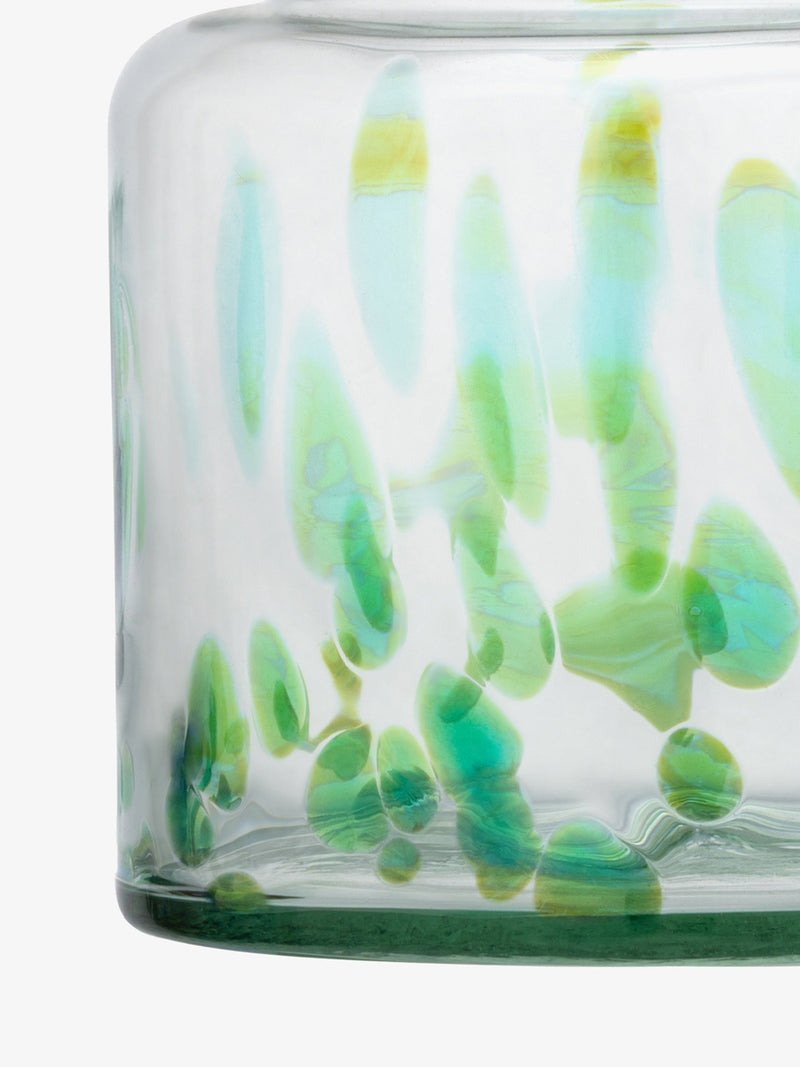 LSA - Sea Glass - Vase / Lantern | H19 cm - Sea Greens - detail or setting view