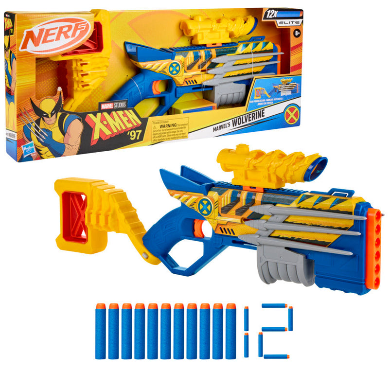 NERF – Marvel – Wolverine Dart Blaster – product view 1