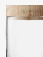 LSA - Lotta - Container with Ash Wood Lid | H14 cm - detail or setting view