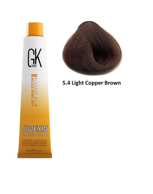 GKHair - Color - 5.4 Light Copper Brown - Limolin 