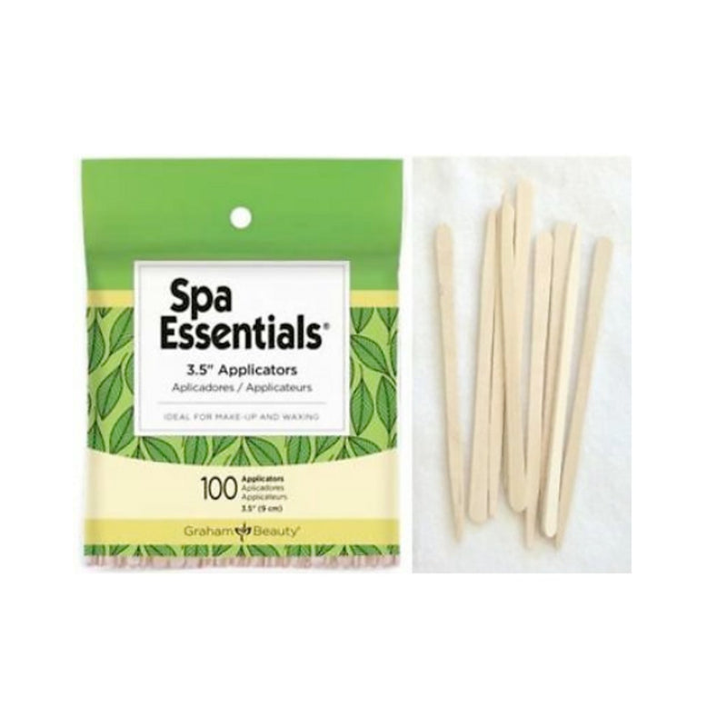 Silkline - Graham Beauty Spa Essential 3.5" Wooden Applicators (100/pk)