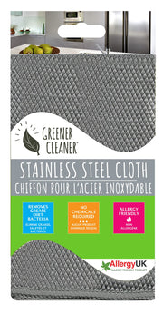 GREENER CLEANER - Stainless Steel Cleaning Cloth - Limolin 
