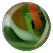 Mega Marbles Jungle - representative marble design close-up