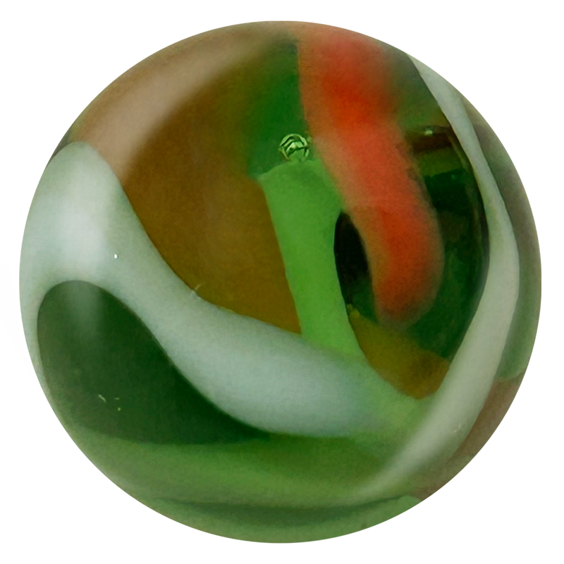 Mega Marbles Jungle - representative marble design close-up