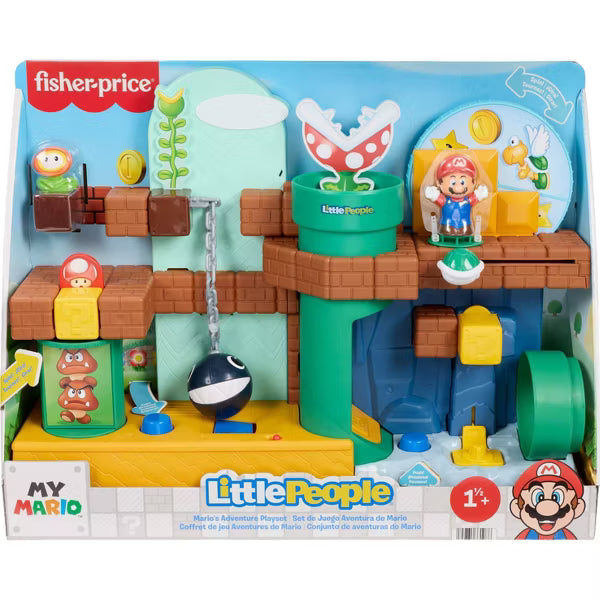 Fisher-Price - LITTLE PEOPLE - SUPER MARIO ADVENTURE PLAYSET