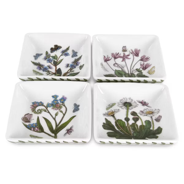 Portmeirion - BG SQ MINI DISH S/4 DIPPER 3"