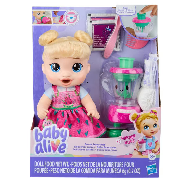 Baby Alive - Sweet Smoothies Doll - HARPER HUGS