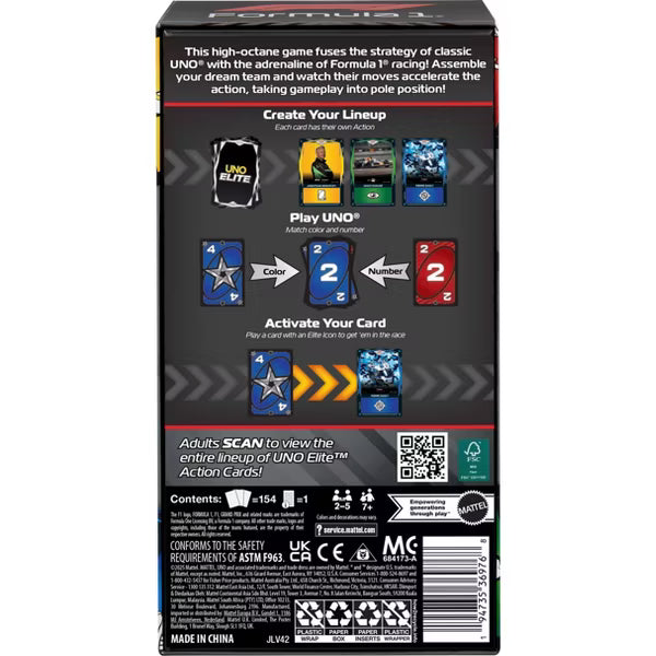 UNO - ELITE F1 - CORE EDITION - STARTER PACK
