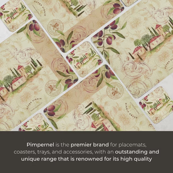 Pimpernel - Olive Orchard Placemats (Set of 4)