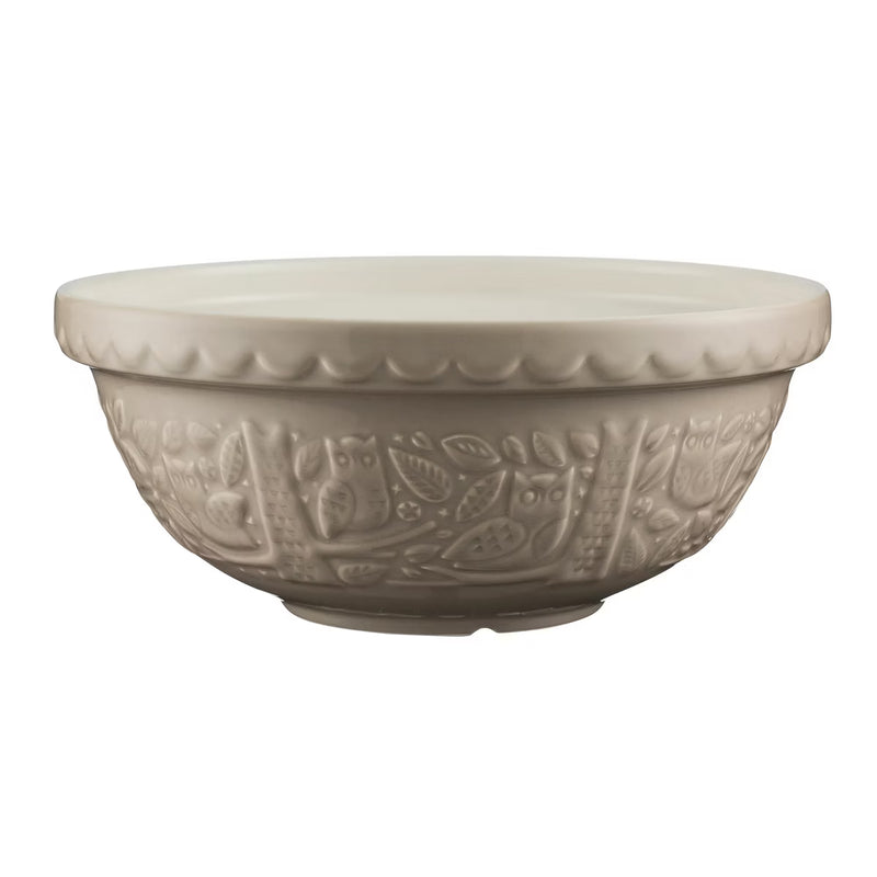 MASON CASH - FOREST MIX BOWL 11"| Grey