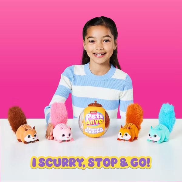 Pets Alive - SCURRY'N SQUIRREL SQUIRREL S1