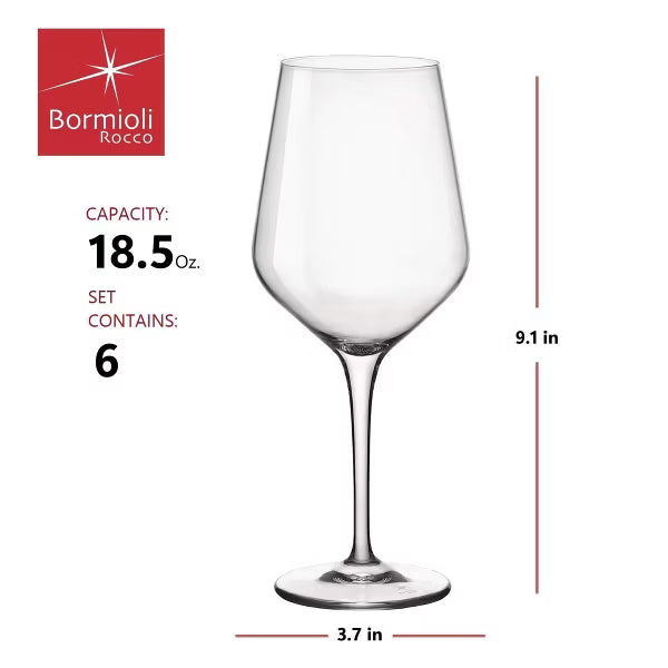 Bormioli Rocco - Electra Large Wine (Set of 6)