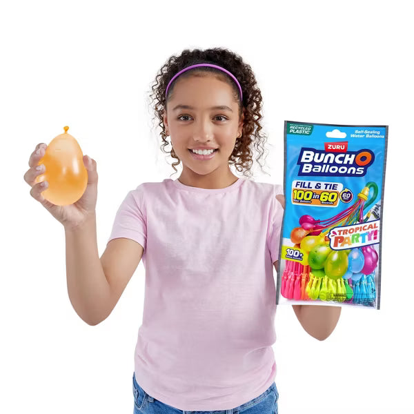 Bunch O Balloons - BUNCHO BALLOON - 3pk TROPICAL PARTY PDQ