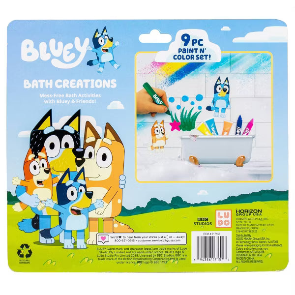 Horizon Group USA - Coloriage créatif pour le bain Bluey
