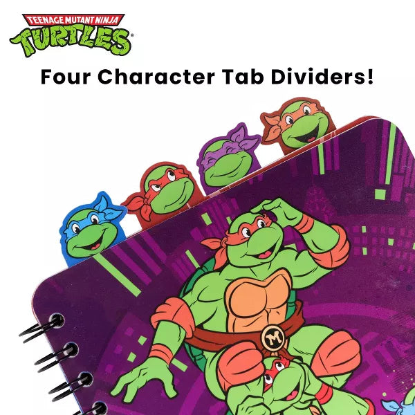 Inkology - TMNT - 4 Tab Journal - Limolin 