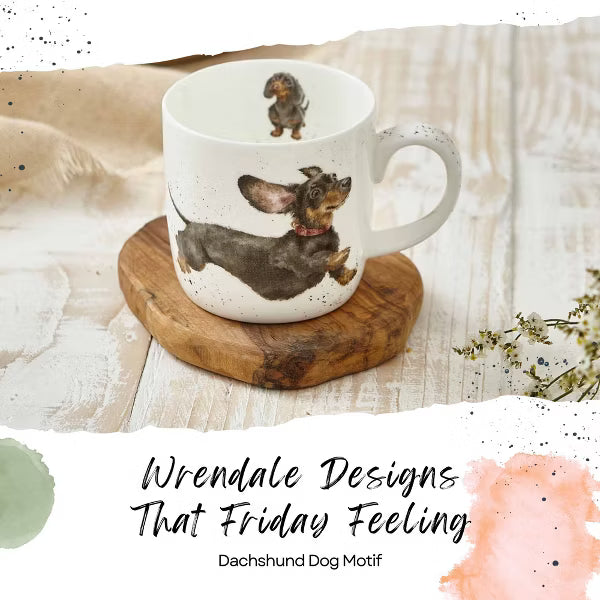 Royal Worcester - Mug 11 oz:Friday Feel - Dog