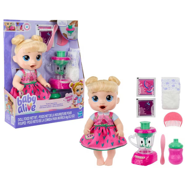 Baby Alive - Sweet Smoothies Doll - HARPER HUGS