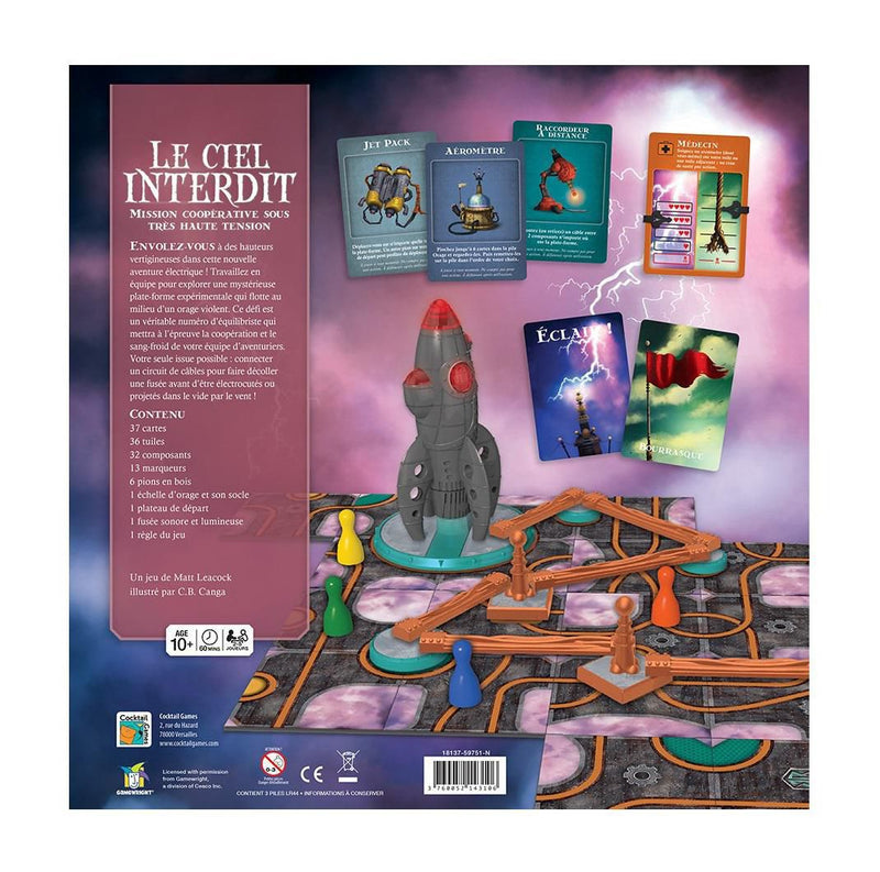 Game Wright - Le Ciel Interdit (French) - Limolin 