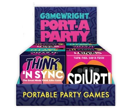 Game Wright - Port-A-Party Assorted CDU - Limolin 