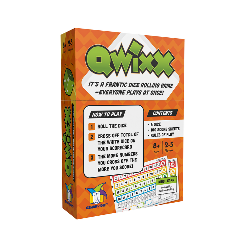 Game Wright - Qwixx Game - Limolin 