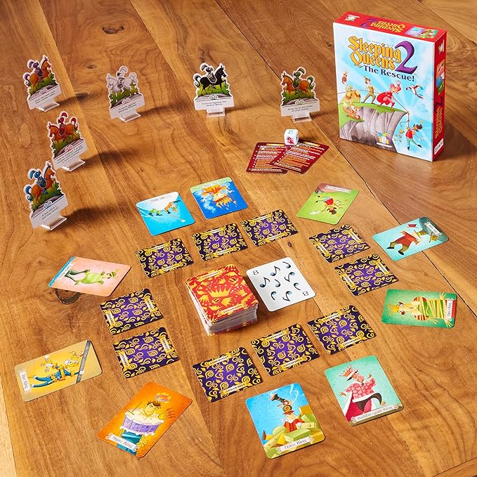 Game Wright - Sleeping Queens 2 - The Rescue - Limolin 