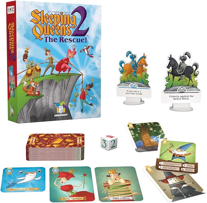 Game Wright - Sleeping Queens 2 - The Rescue - Limolin 