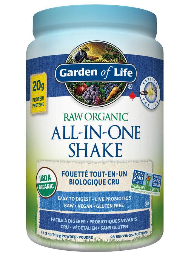 Garden of Life - All-In-One Shake Vanilla - 969G - Limolin 