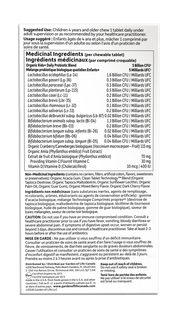 Garden of Life - Dr. F Organic Kids+ Chew Cs - Berry Cherry - 30 Ct - Limolin 